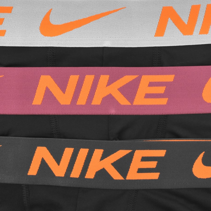 Image number 5 for Nike Essential Micro 3 Pack Boxer Briefs Black