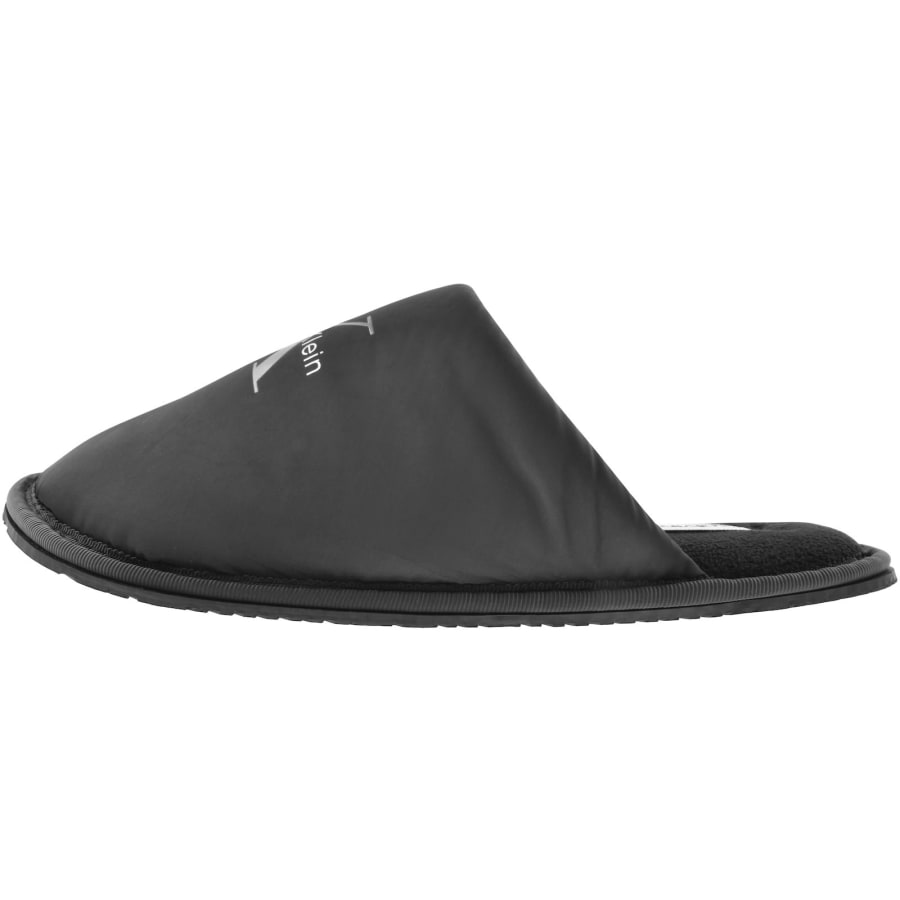 Image number 2 for Calvin Klein Hotel Slippers Black