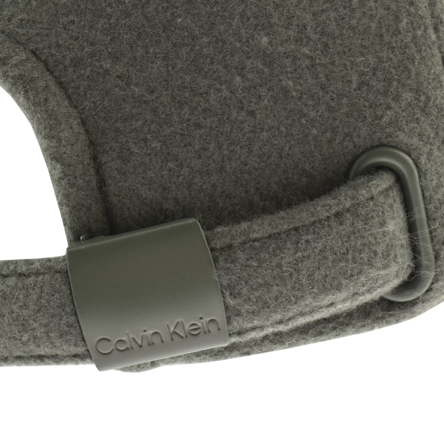Image number 3 for Calvin Klein Felt Cap Dark Grey