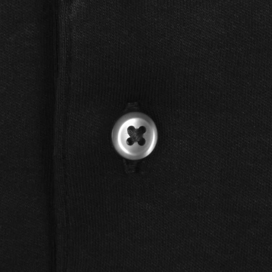 Image number 4 for Calvin Klein Supima Polo T Shirt Black