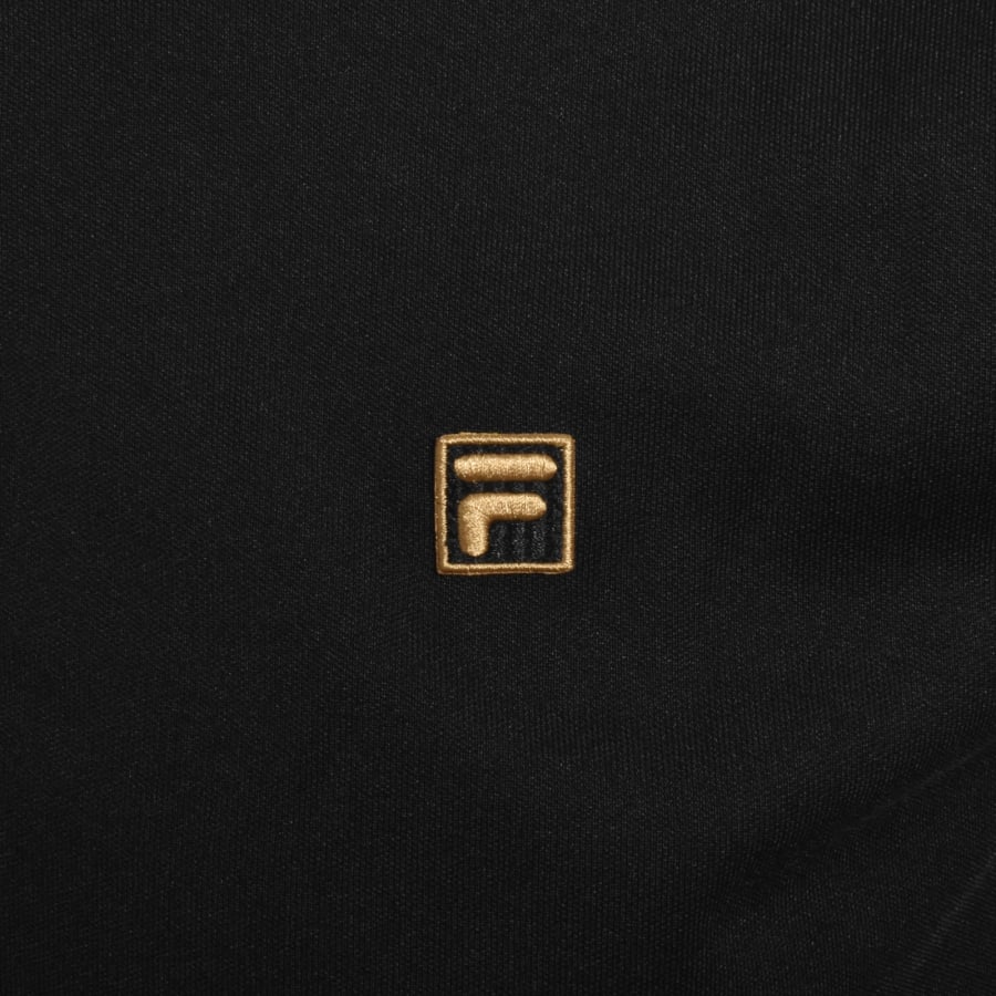 Image number 4 for Fila Roman Tape Track Top Black
