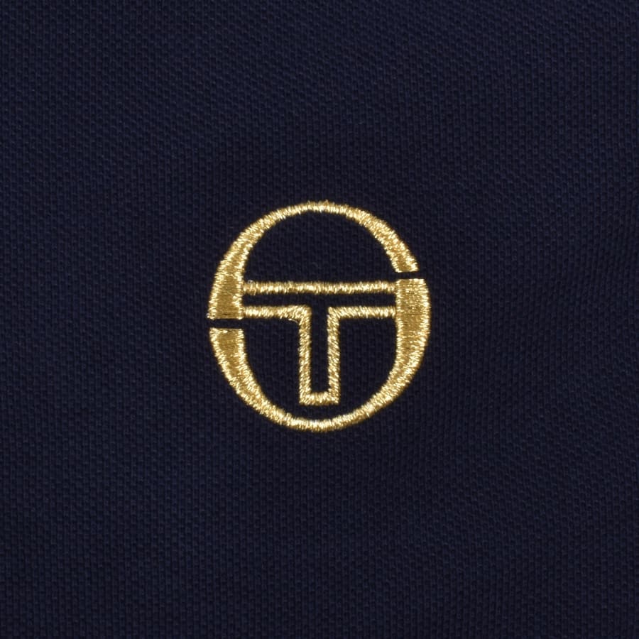 Image number 3 for Sergio Tacchini Sergio 020 Polo T Shirt Blue