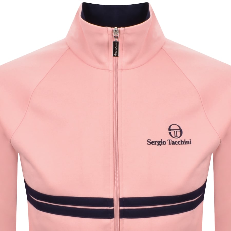 Image number 2 for Sergio Tacchini New Dallas Track Top Pink