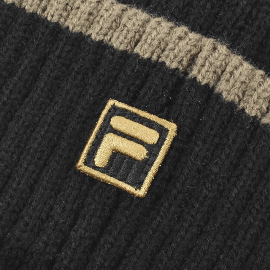 Image number 3 for Fila Ellison Beanie Hat Black