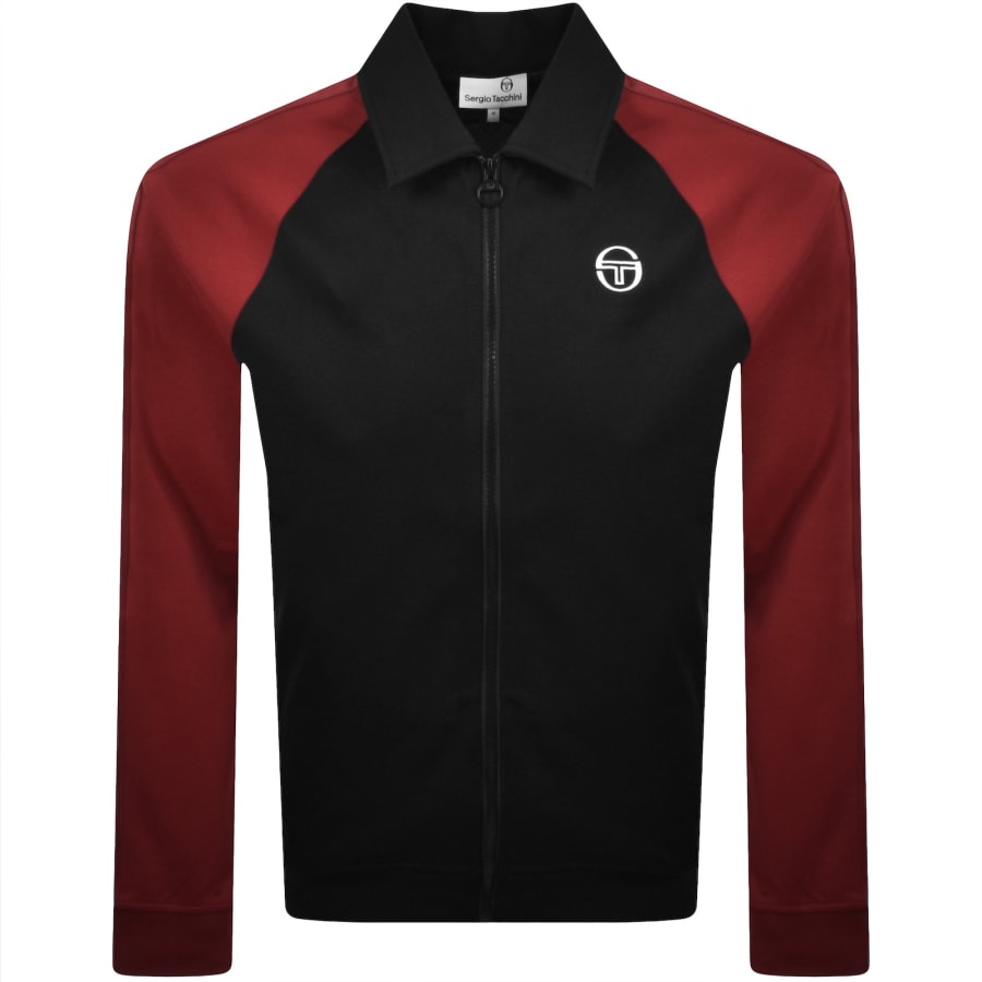 Image number 2 for Sergio Tacchini Renshaw Track Top Black