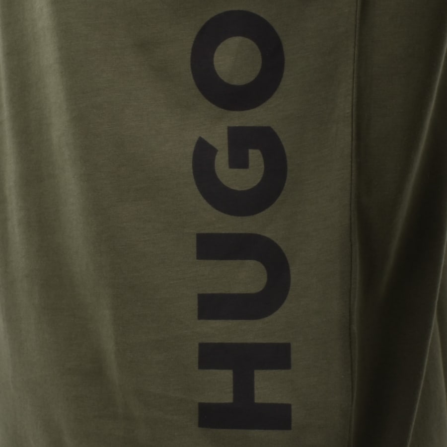 Image number 4 for HUGO Relaxed Sun Protected T Shirt Green