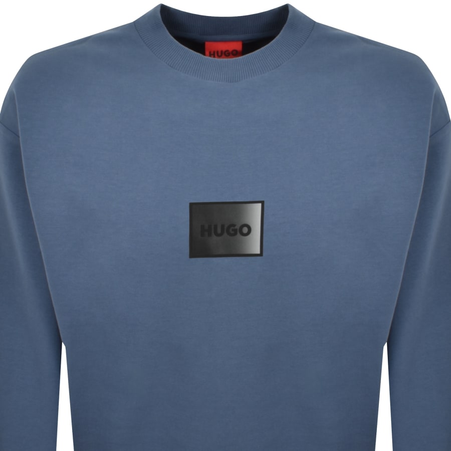 Image number 2 for HUGO Danotop Sweatshirt Blue