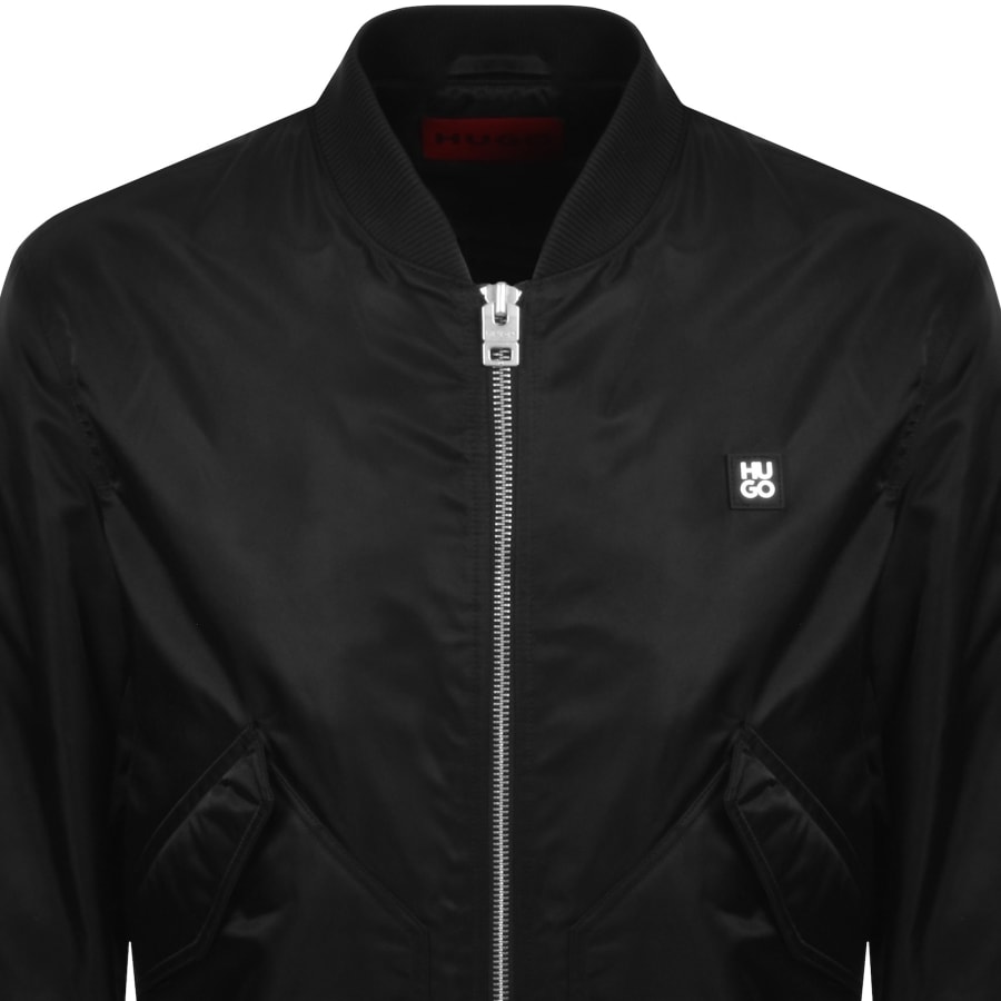 Image number 2 for HUGO Badam2611 Bomber Jacket Black