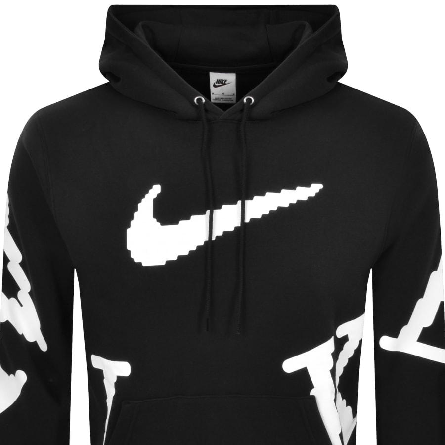 Image number 2 for Nike Logo Hoodie Black