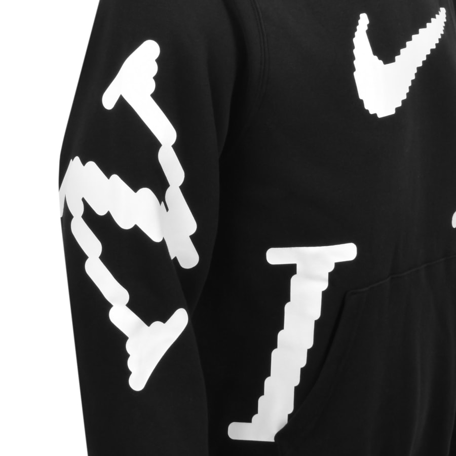 Image number 4 for Nike Logo Hoodie Black
