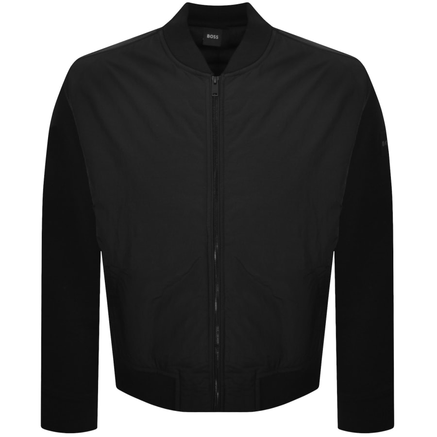 Image number 2 for BOSS Smartcore Bomber Jacket Black