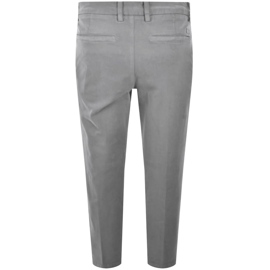 Image number 2 for BOSS Kaiton 1 Slim Fit Trousers Silver Grey