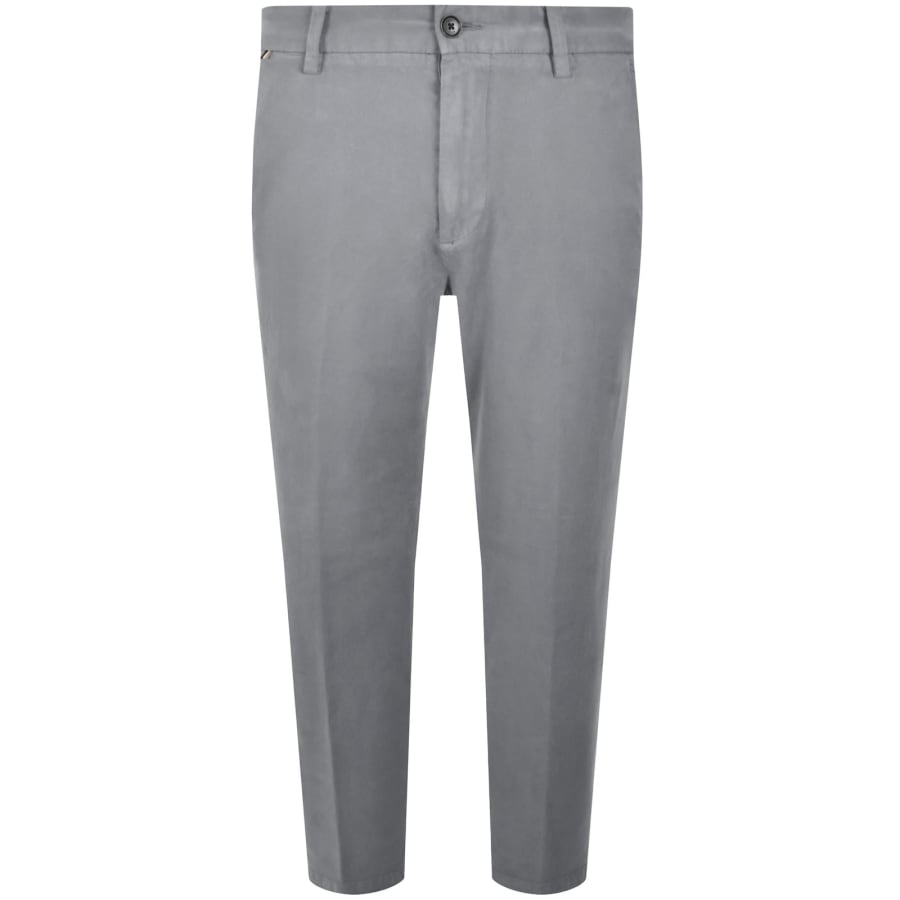 Image number 1 for BOSS Kaiton 1 Slim Fit Trousers Silver Grey