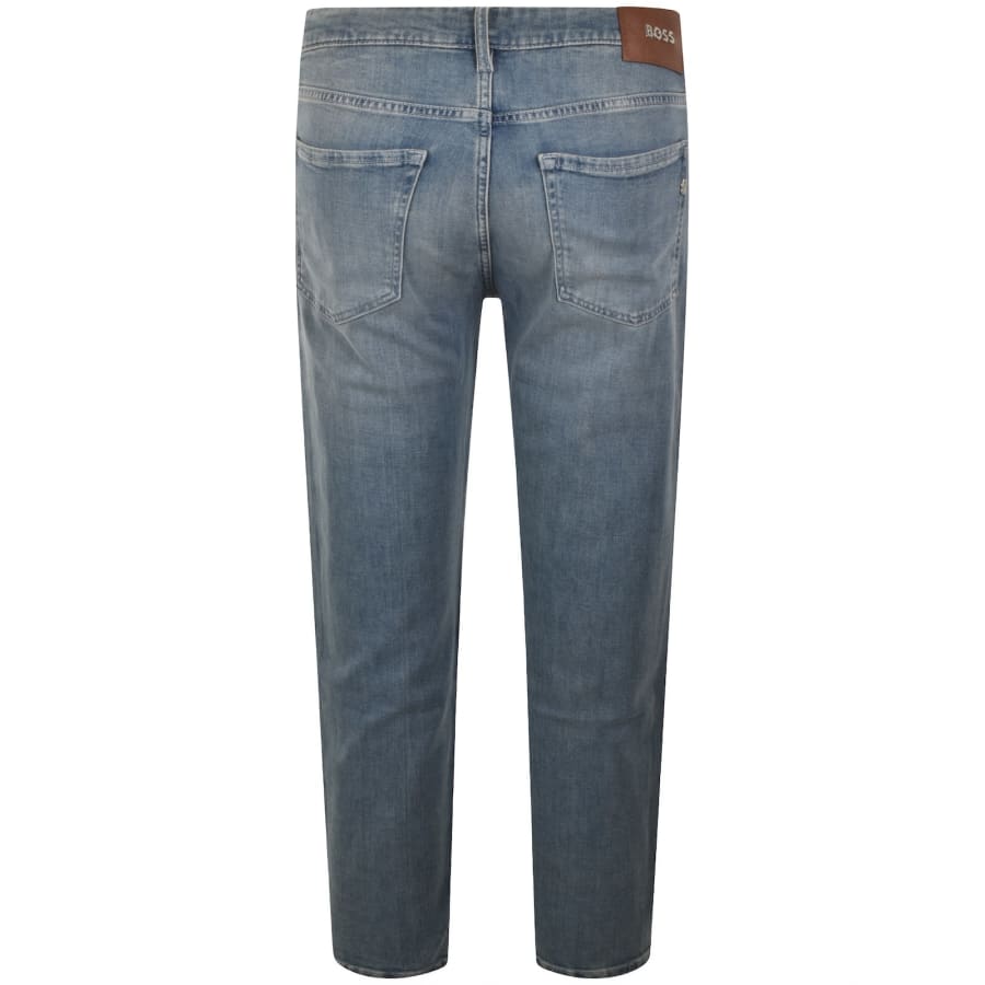 Image number 3 for BOSS Re Maine Regular Fit Jeans Bright Blue