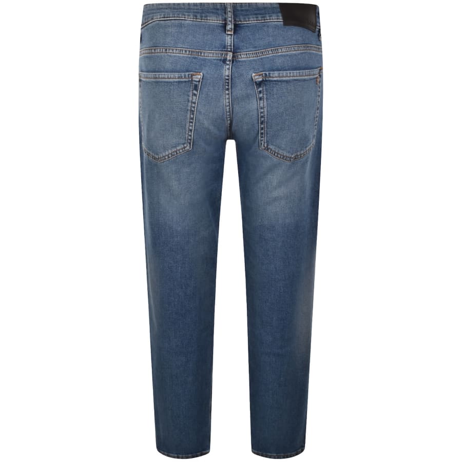 Image number 3 for BOSS Re Maine Regular Fit Jeans Bright Blue