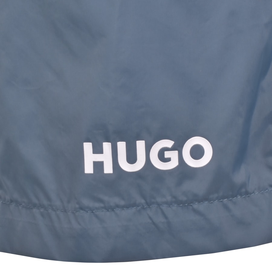 Image number 3 for HUGO Haiti Swim Shorts Blue