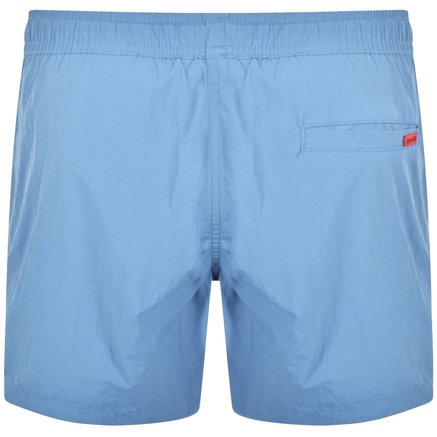 Image number 2 for HUGO Dominica Swim Shorts Blue