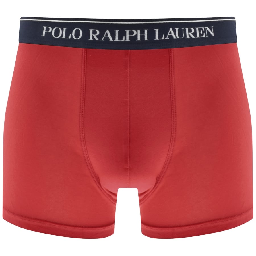 Image number 4 for Ralph Lauren Underwear 5 Pack Boxer Trunks
