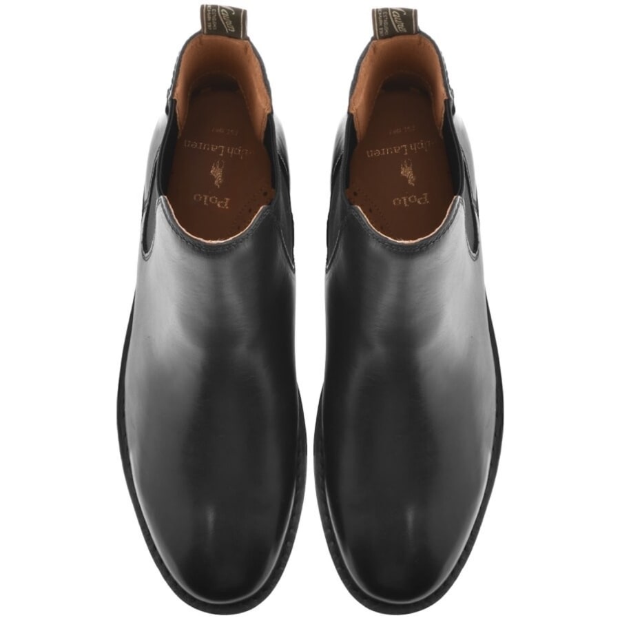 Image number 3 for Ralph Lauren Talan Chelsea Boots Black