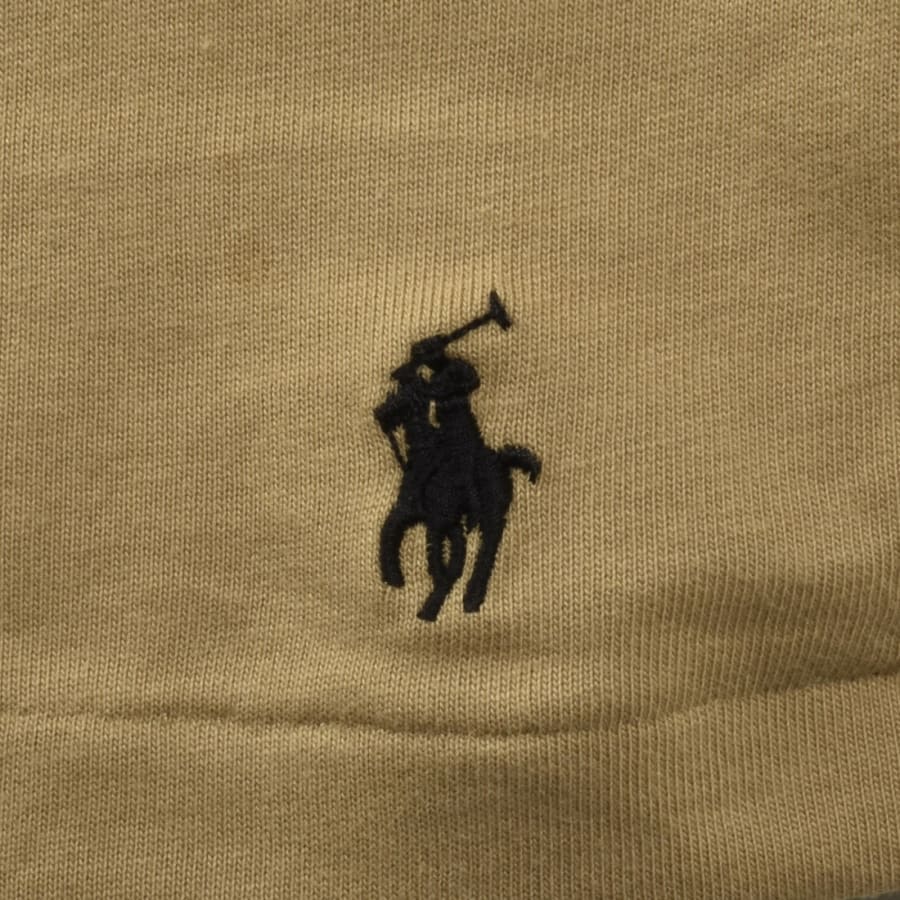 Image number 4 for Ralph Lauren Crew Neck T Shirt Beige