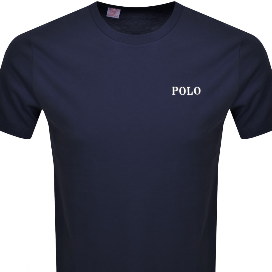 Image number 2 for Ralph Lauren Crew Neck T Shirt Navy