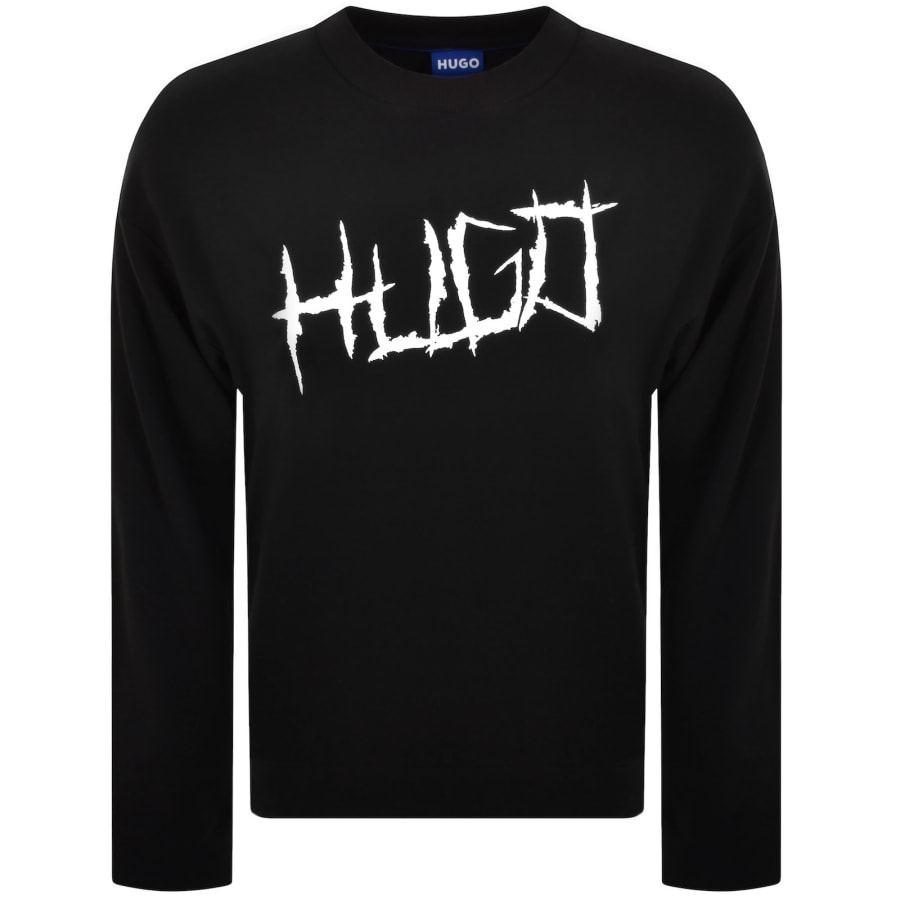 Image number 1 for HUGO Blue Namenex Sweatshirt Black