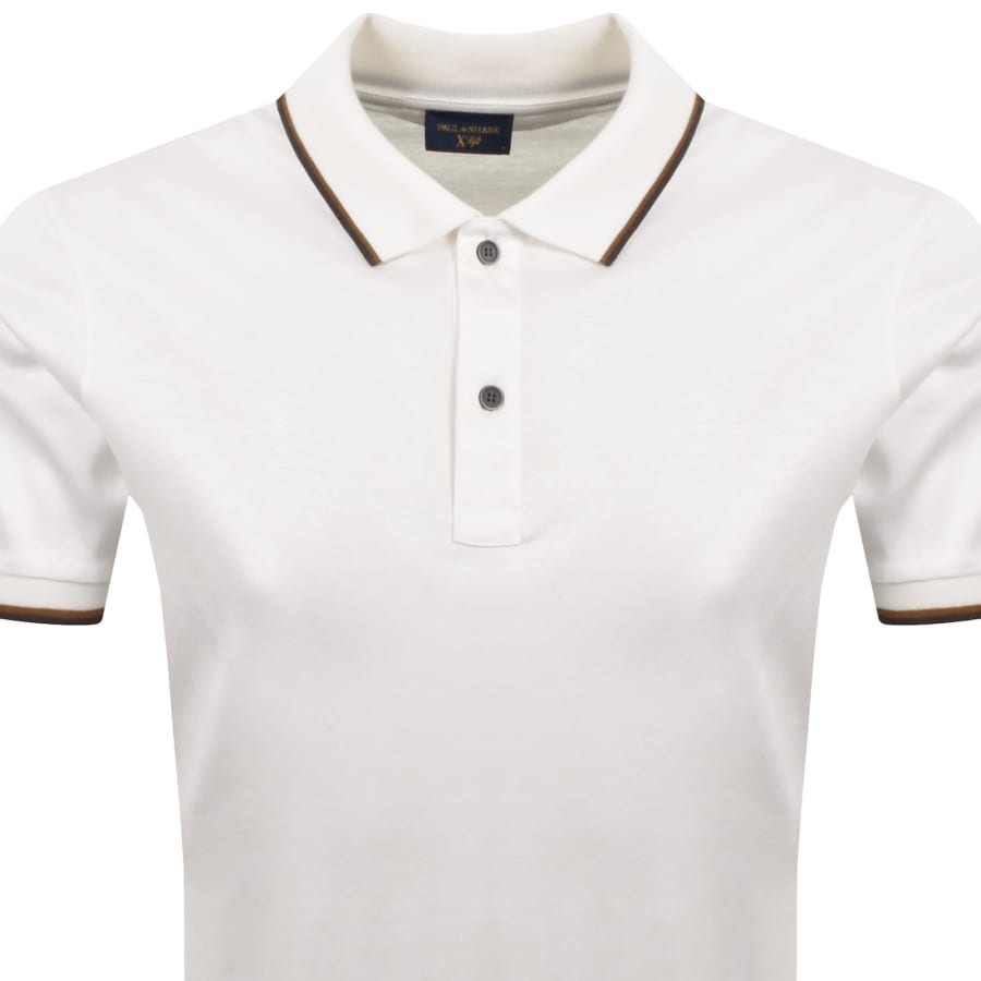 Image number 2 for Paul And Shark Logo Polo T Shirt White