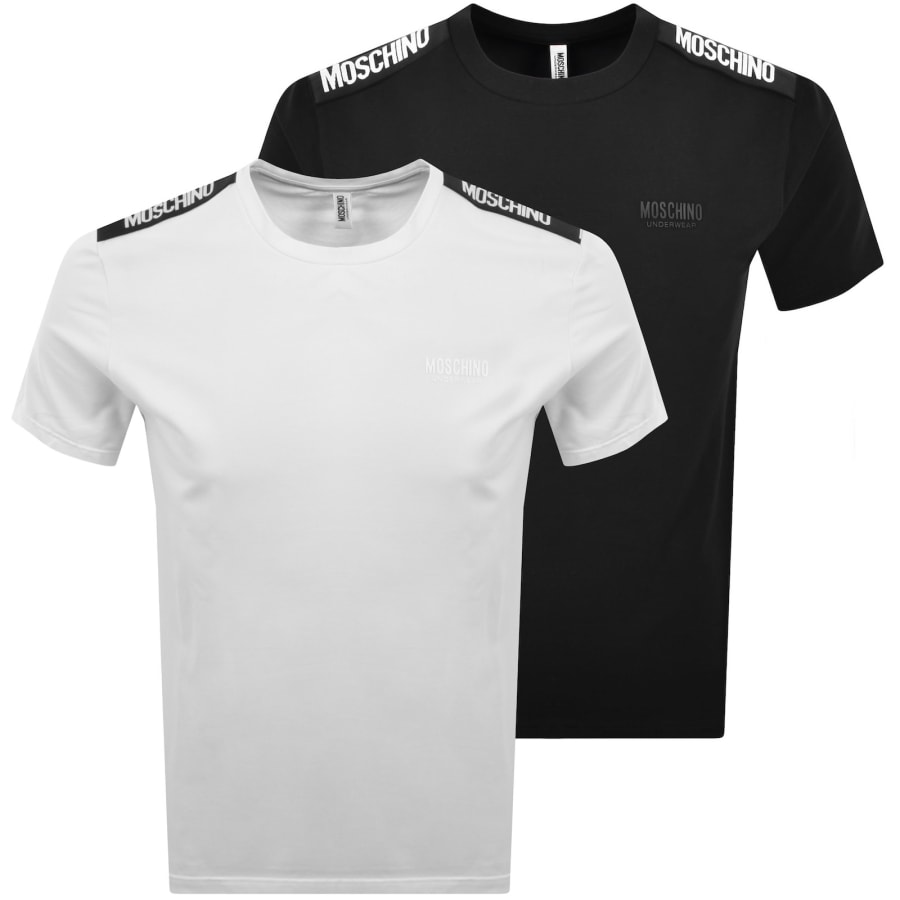 Image number 1 for Moschino 2 Pack Supima Cotton T Shirts