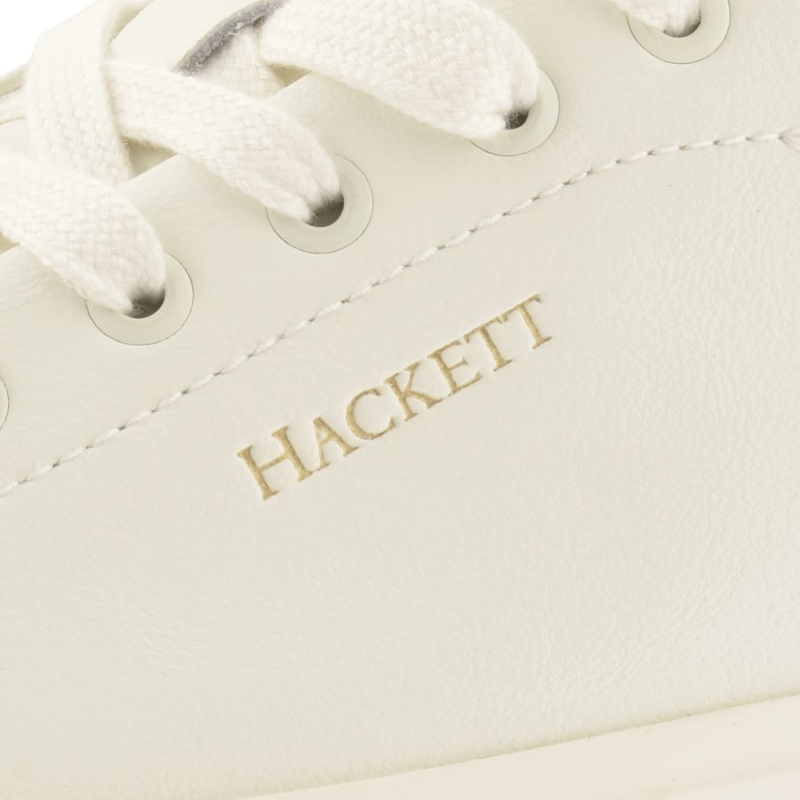 Image number 4 for Hackett Blake Once Trainers Off White