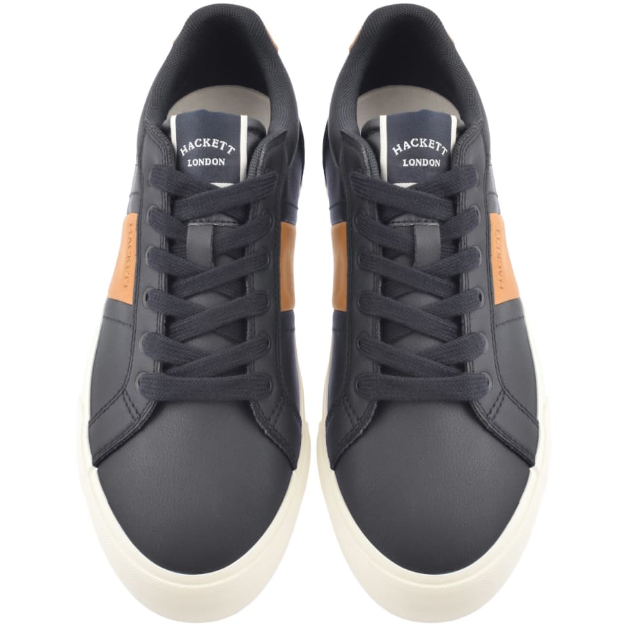 Image number 3 for Hackett Blake Max Trainers Navy