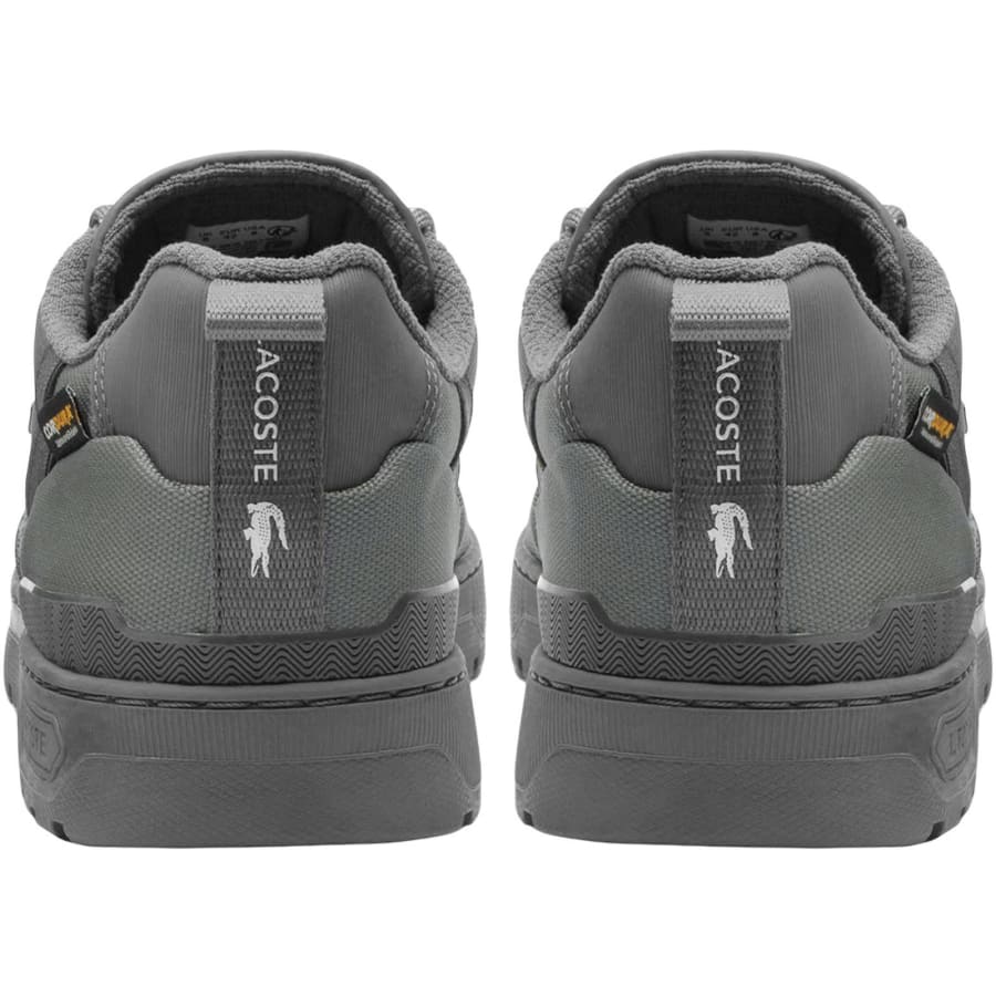 Image number 2 for Lacoste T Clip Trainers Dark Grey