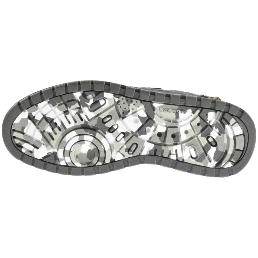 Image number 5 for Lacoste T Clip Trainers Dark Grey