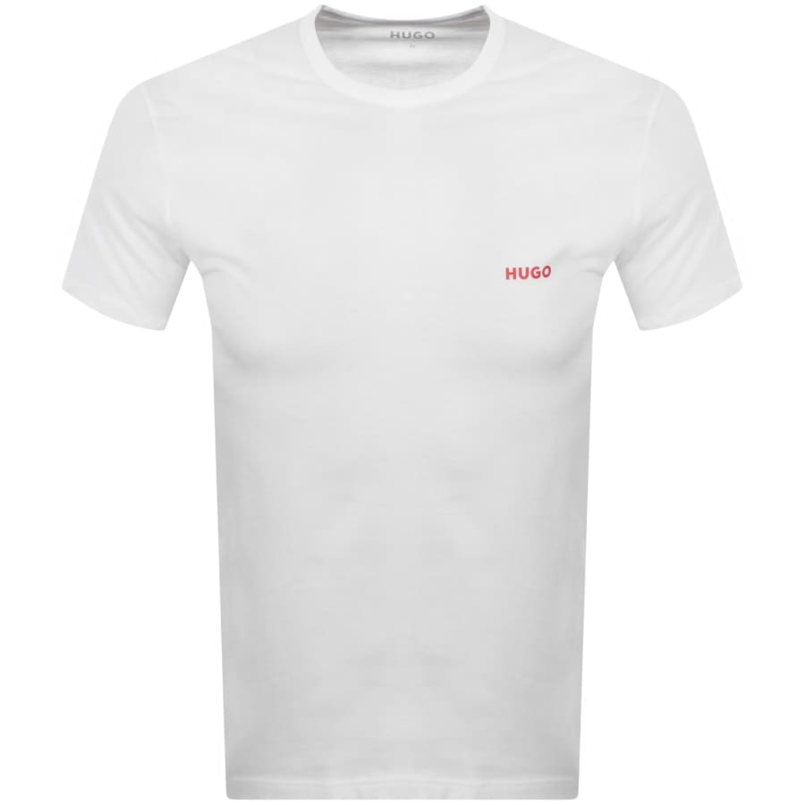 Image number 2 for HUGO 3 Pack Crew Neck T Shirts