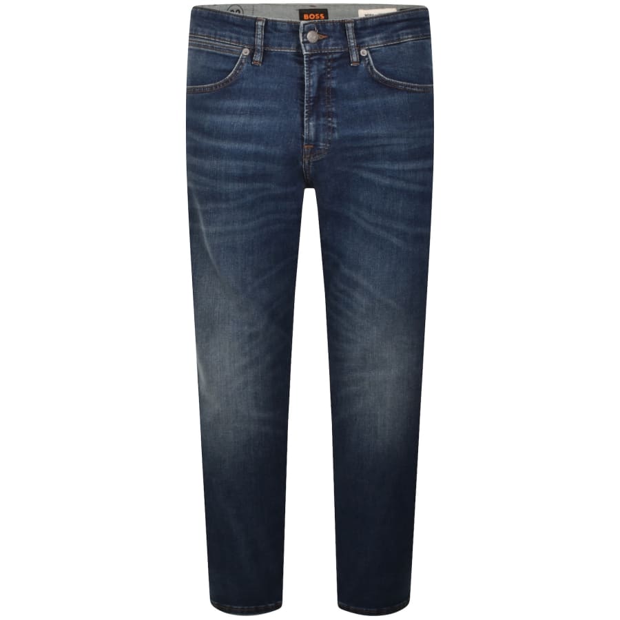 Image number 2 for BOSS Onyx Slim Tapered Fit Jeans Blue