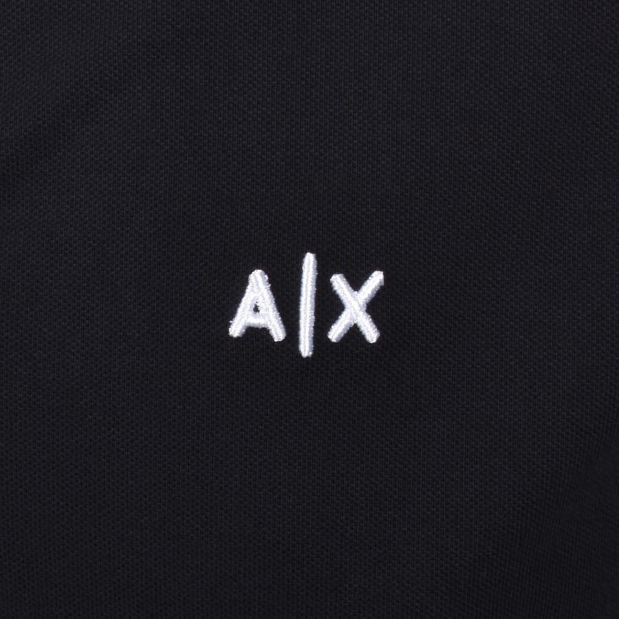 Image number 3 for Armani Exchange Polo T Shirt Deep Navy