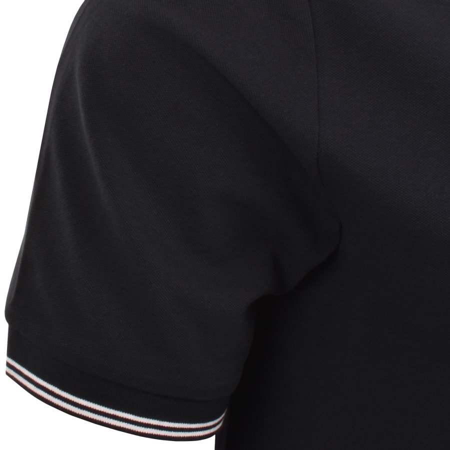Image number 4 for Armani Exchange Polo T Shirt Deep Navy