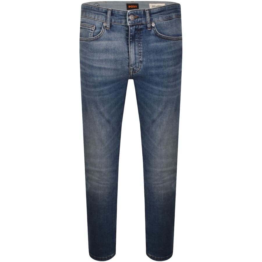 Image number 2 for BOSS Delaware Slim Fit Jeans Blue