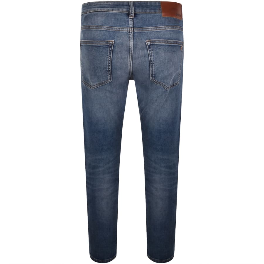 Image number 3 for BOSS Delaware Slim Fit Jeans Blue