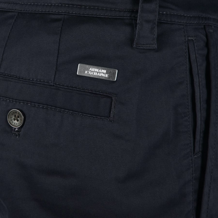 Image number 3 for Armani Exchange Bermuda Shorts Navy