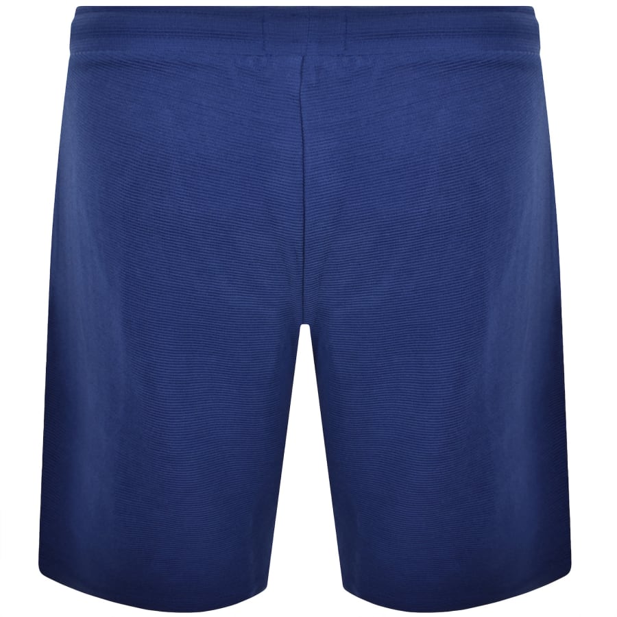 Image number 3 for BOSS Rib Shorts Medium Blue