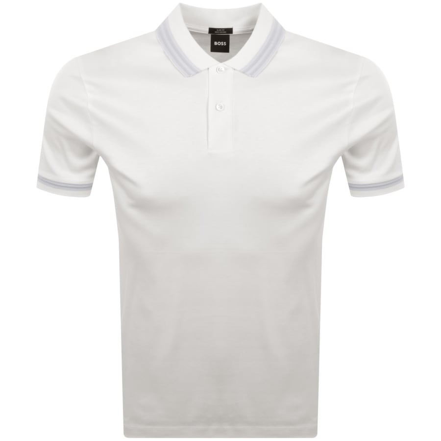 Image number 1 for BOSS H Phillipson 202 Polo T Shirt White