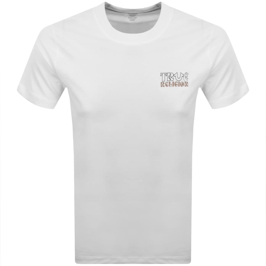 Image number 2 for True Religion Tru HS T Shirt White