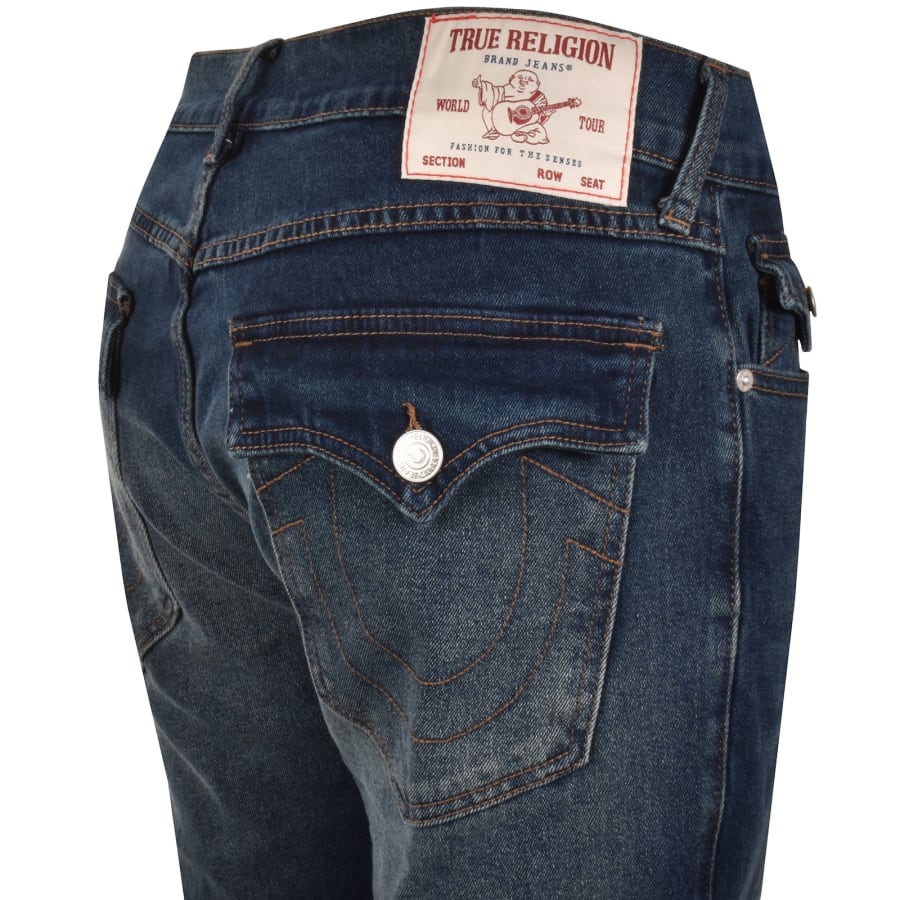 Image number 4 for True Religion Rocco Flap Skinny Jeans Blue
