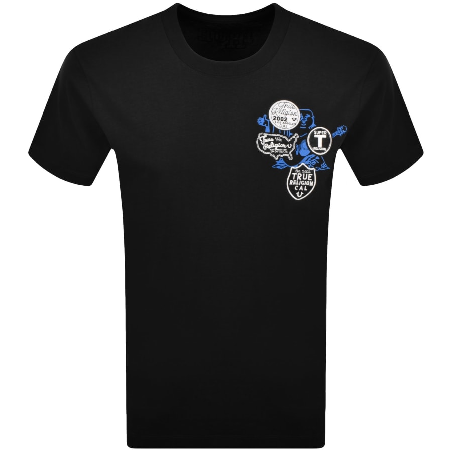 Image number 2 for True Religion University T Shirt Black