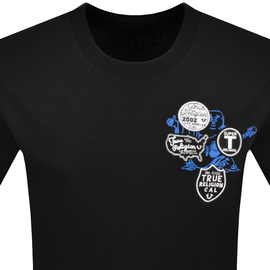 Image number 3 for True Religion University T Shirt Black