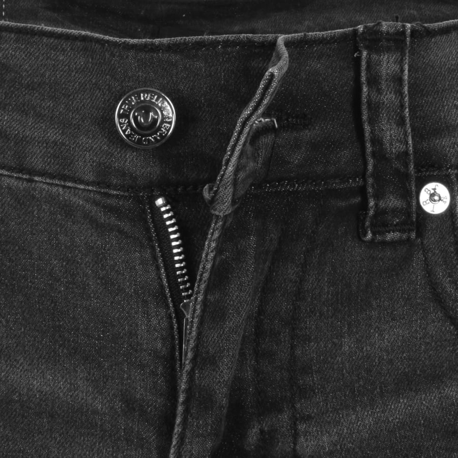 Image number 5 for True Religion Ricky Relaxed Straight Jeans Grey