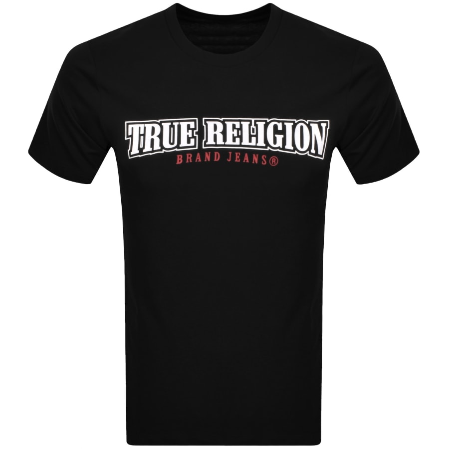 Image number 2 for True Religion Flock Buddha T Shirt Black