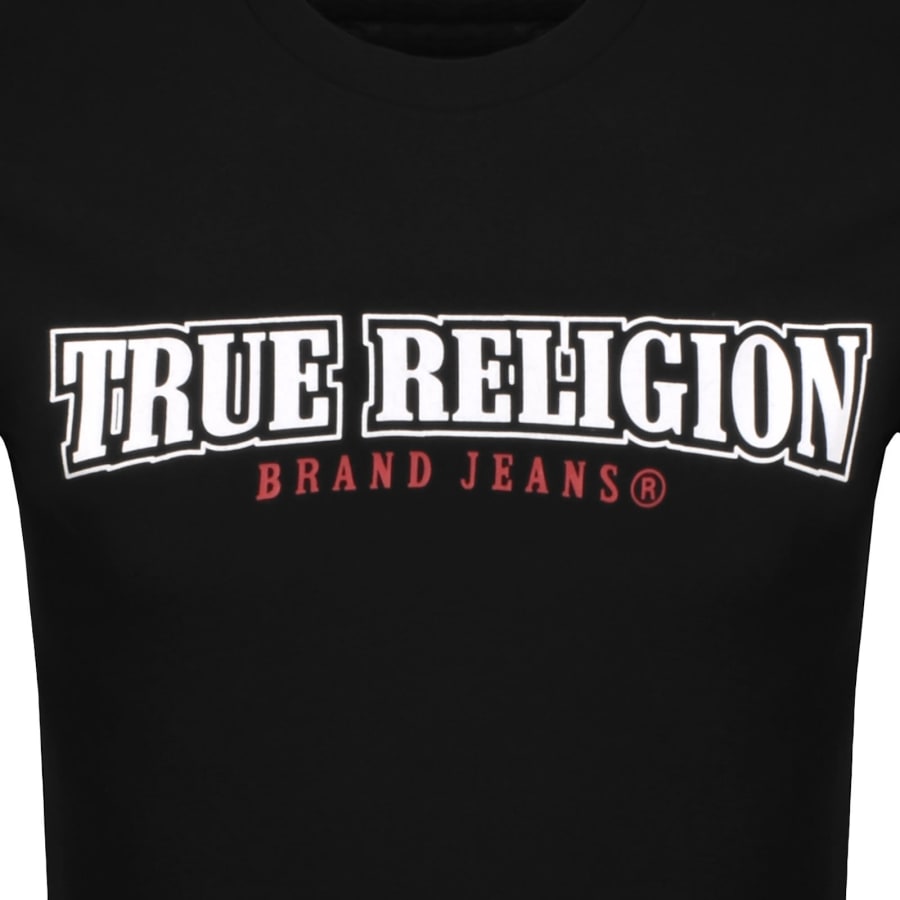 Image number 4 for True Religion Flock Buddha T Shirt Black
