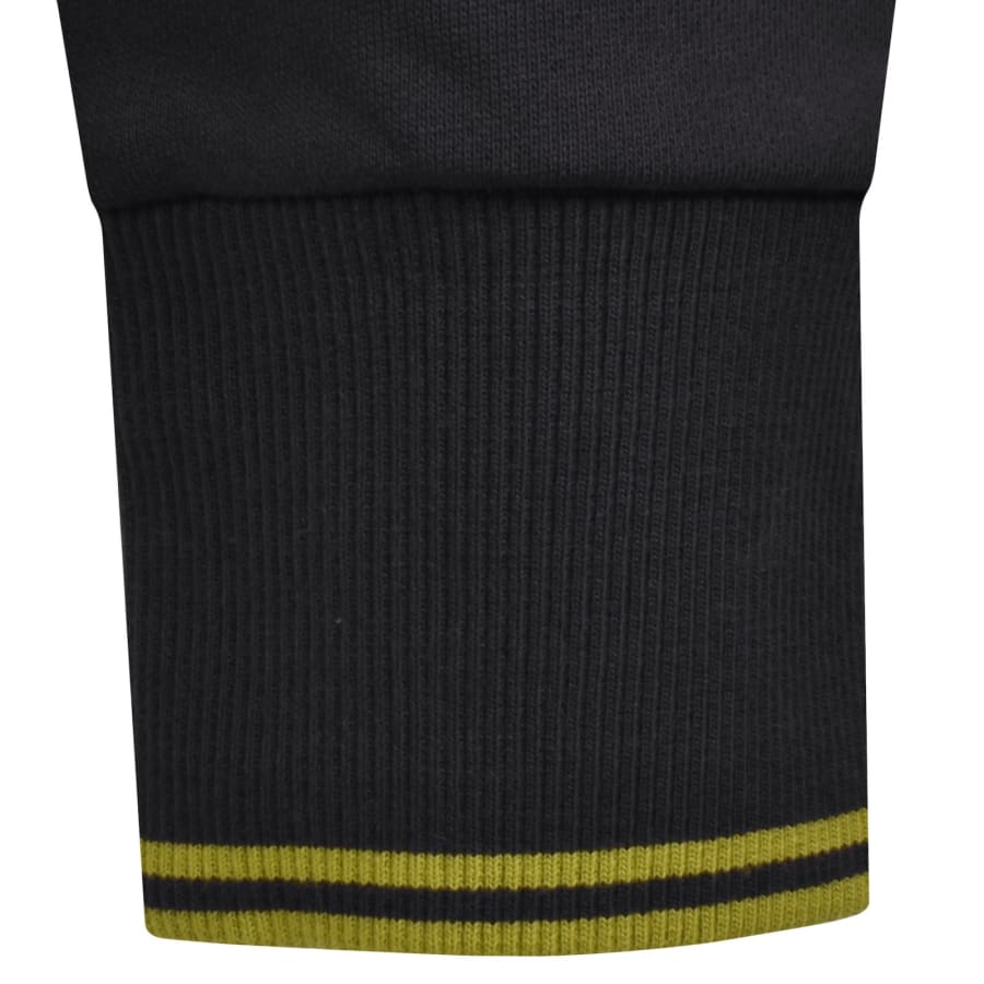 Image number 5 for Fred Perry Half Zip Sweatshirt Grey