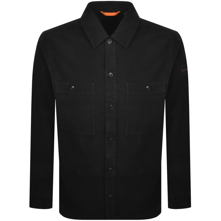 Image number 2 for BOSS Locky 2 Overshirt Black